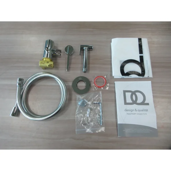 Гигиенический душ DQ Bonn DA1704501 со смесителем, хром