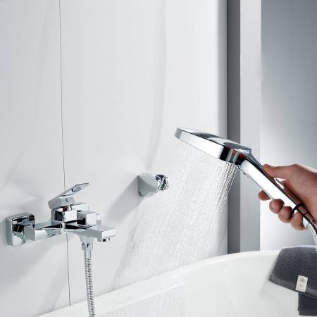 Смеситель для ванны однорычажный  Shevanik S9602, Хром