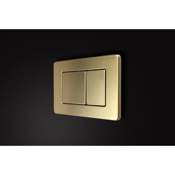 Кнопка смыва Charus Robusto FP.310.BTG.05 для инсталляции, темное золото матовый