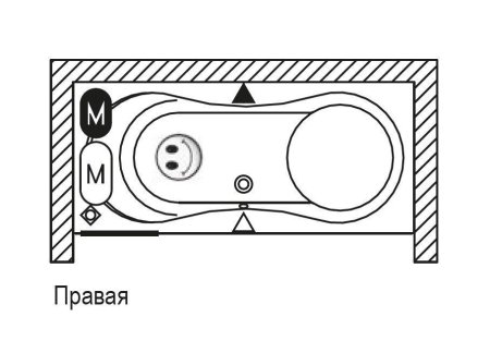 Ванна акриловая Riho Tofield BA3700500000000 180x80