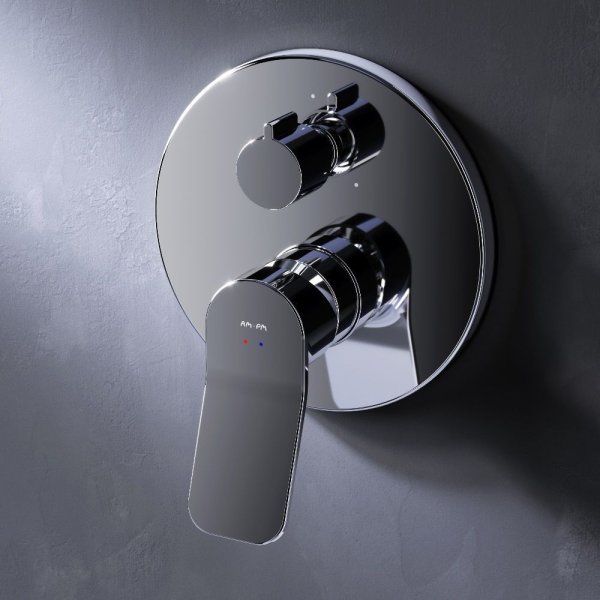 Смеситель монтируемый в стену на 3 потребителя AM.PM X-Joy F85A55000