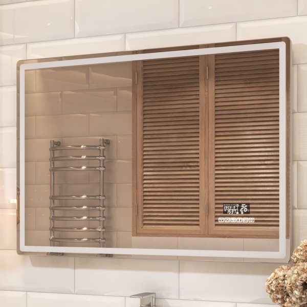 Зеркало VIGO Geometry Media voice 1200 (052)