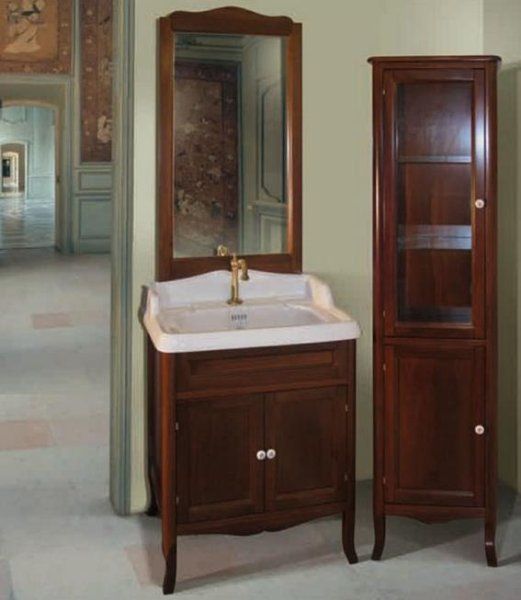 Тумба с раковиной Tiffany World Veronica Ver 71 noce/cer 71 орех/керамика