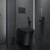Унитаз подвесной IDDIS Calipso, черный матовый (CARXLRXD3BWGMiNJ25RX)