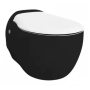 Чаша для унитаза подвесного ArtCeram Blend BLV001 01;50 черный с белым