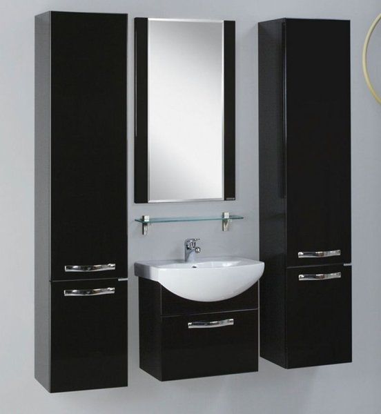 Зеркало Aquaton Ария 1A140102AA950 50 черный