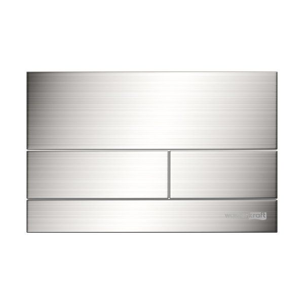 Система инсталляции для унитазов WasserKRAFT Alme 15TLT.010.ME.BN04 с кнопкой смыва белый, никель