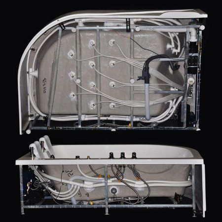 Акриловая ванна Grossman GR-18012R 180х120