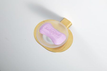 Мыльница стеклянная Gappo G3TE09NR02YS-3HM, золотой сатин