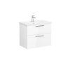 Тумба с раковиной VitrA Root 66306 80 белый