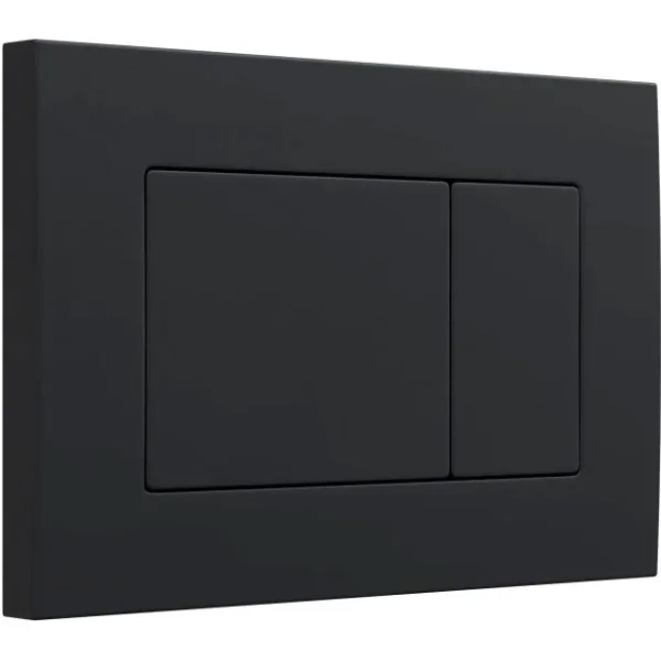 Кнопка смыва Berges Atom 049225 для инсталляции, черный матовый