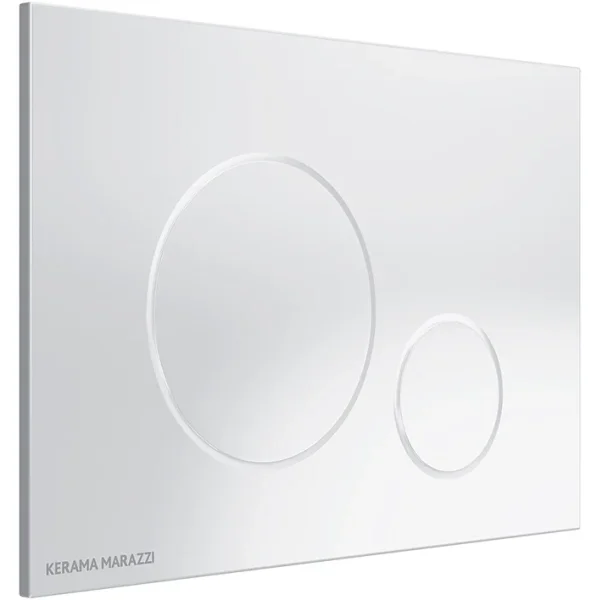 Кнопка смыва Kerama Marazzi FPR.A.WHT для инсталляции, белый глянец