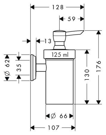 Дозатор Hansgrohe Logis Classic