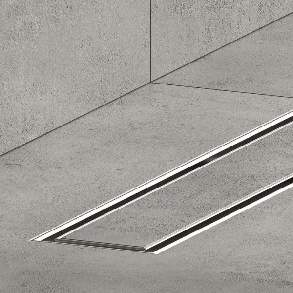 Лоток душевой IDDIS Perfex, сифон 360, комбинированный затвор, двухсторонняя решетка, 700мм, хром (975B7SB00DZ)