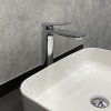 Смеситель Comforty для раковины, картридж 35 мм, хром, FC071B-CCT