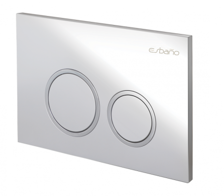 Клавиша смыва для инсталляции Esbano KRG-11SC хром