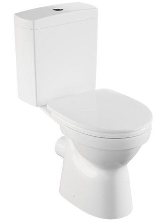 Унитаз-компакт c функцией биде Vitra Norm Eisberg 355х640х805, сиденье термопласт с микролифтом, белый (9844B099-7204)