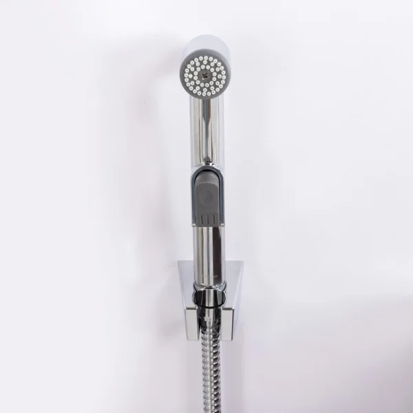 Смеситель для раковины BelBagno Due DUE-LVM/HGN-CRM-W0 с гигиеническим душем, без донного клапана, хром