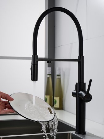 Смеситель для кухни Shevanik S478H, Черный
