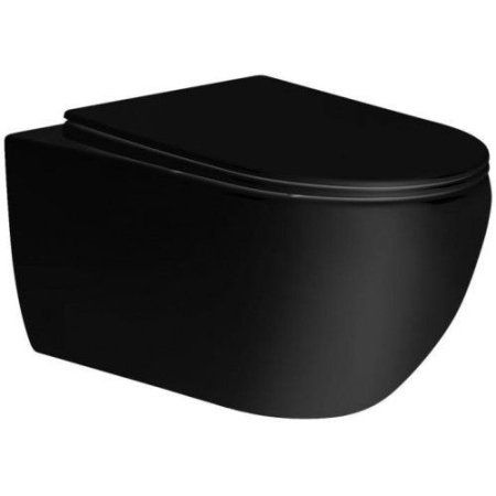 Унитаз Vincea Evo VT1-34MB (подвесной) матовый черный