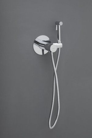 Смеситель с гигиеническим душем Allen Brau Thermo Rund 5.60001-00 (с внутренней частью) хром