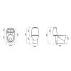 Унитаз-компакт Sanita Luxe Best SL DM BSTSLCC04020522 с микролифтом