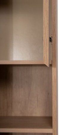 Шкаф-пенал BelBagno Kraft KRAFT-1600-1A-SC-RNN-R 33 подвесной, Rovere Nebrasca Nature