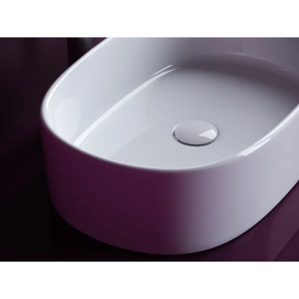 Раковина-чаша Ceramica Nova Element CN6075 56,1x35,9 см, накладная, белый