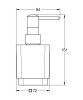 Дозатор для жидкого мыла Grohe Selection Cube 40805000