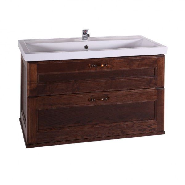 Мебель для ванной ASB-Woodline Прато 9651 100 антикварный орех