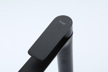 Смеситель для раковины Frap F10806-26 высокий, черный