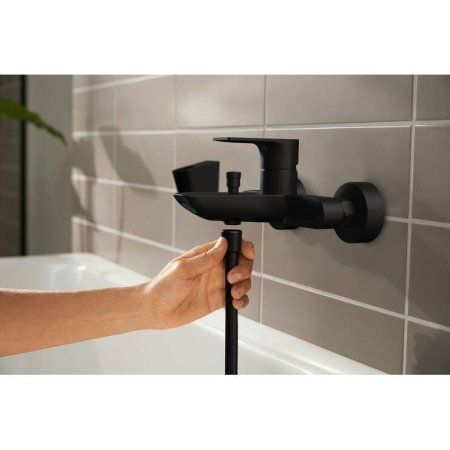 Смеситель Hansgrohe Rebris E 72450670 для душа, черный матовый