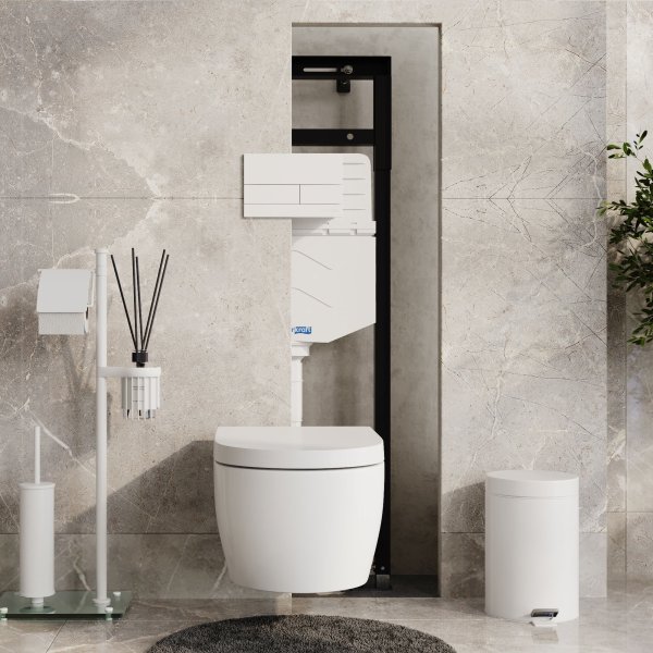 Система инсталляции для унитазов WasserKRAFT Alme 15TLT.010.ME.WM04 белый матовый