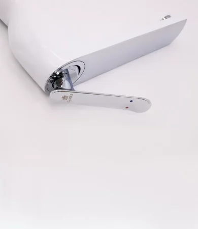 Высокий смеситель для раковины-чаши Ganzer  GZ20012-F белый