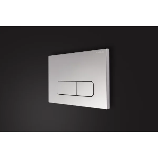 Кнопка смыва Charus Elegia FP.320.46.01 для инсталляции, матовый хром