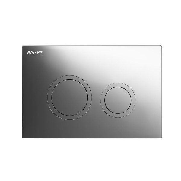 Клавиша для инсталляции, пластик, глянцевый хром AM.PM ErgoFit L I110151