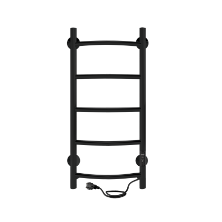 Полотенцесушитель Электрический Лесенка INDIGO LCALE70-30BRRt, Черный муар