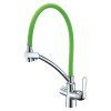 Смеситель для кухонной мойки Lemark Comfort (LM3070C-Green)