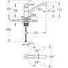 Смеситель Grohe BauEco 31680000 хром