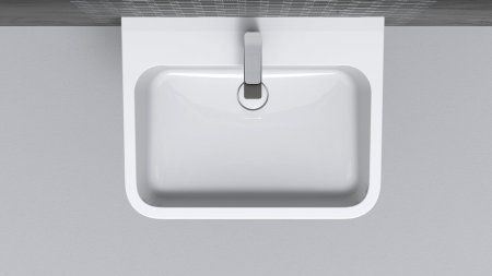 Раковина ARROW AGP32037D 49,8x50 см с полупьедестал AGL9605C