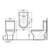 Унитаз-компакт Bravat New Moon C01014UW-P-RUS микролифт