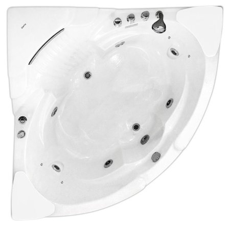 Акриловая ванна Gemy G9082 B с гидромассажем