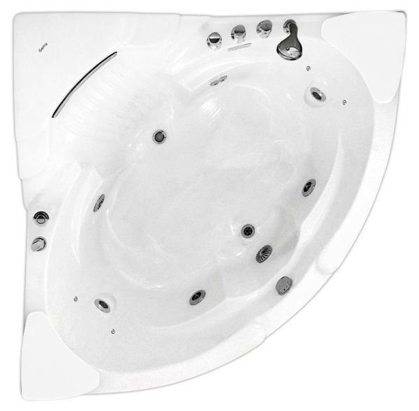 Акриловая ванна Gemy G9082 B с гидромассажем