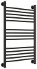 Полотенцесушитель водяной Сунержа Флюид+ 31-0222-8050 800x500 черный матовый