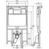 Система инсталляции для унитазов Viega Eco Plus 686185