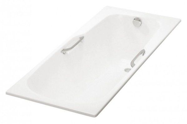 Чугунная ванна Jacob Delafon Prelude E2924-00 с отверстиями для ручек