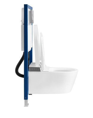 Умный подвесной унитаз AKH1051H / инсталляция AHY1051/ клавиша AHM051G