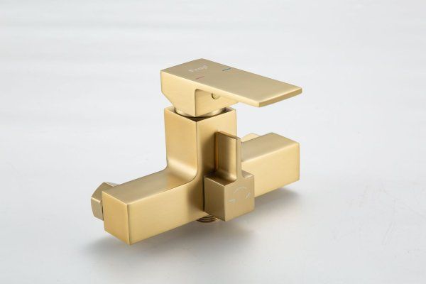 Смеситель для ванны Frap F2291-3, сатин золотой