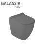 Крышка-сиденье Galassia Dream 7314GM микролифт, серый матовый