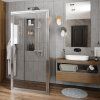 Душевой уголок WasserKRAFT 27I41 профиль хром